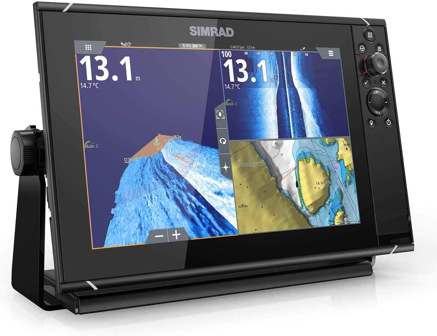 SIMRAD NSS12 evo3 Multifunction Display with Insight USA Lake and Coastal Charts eBay