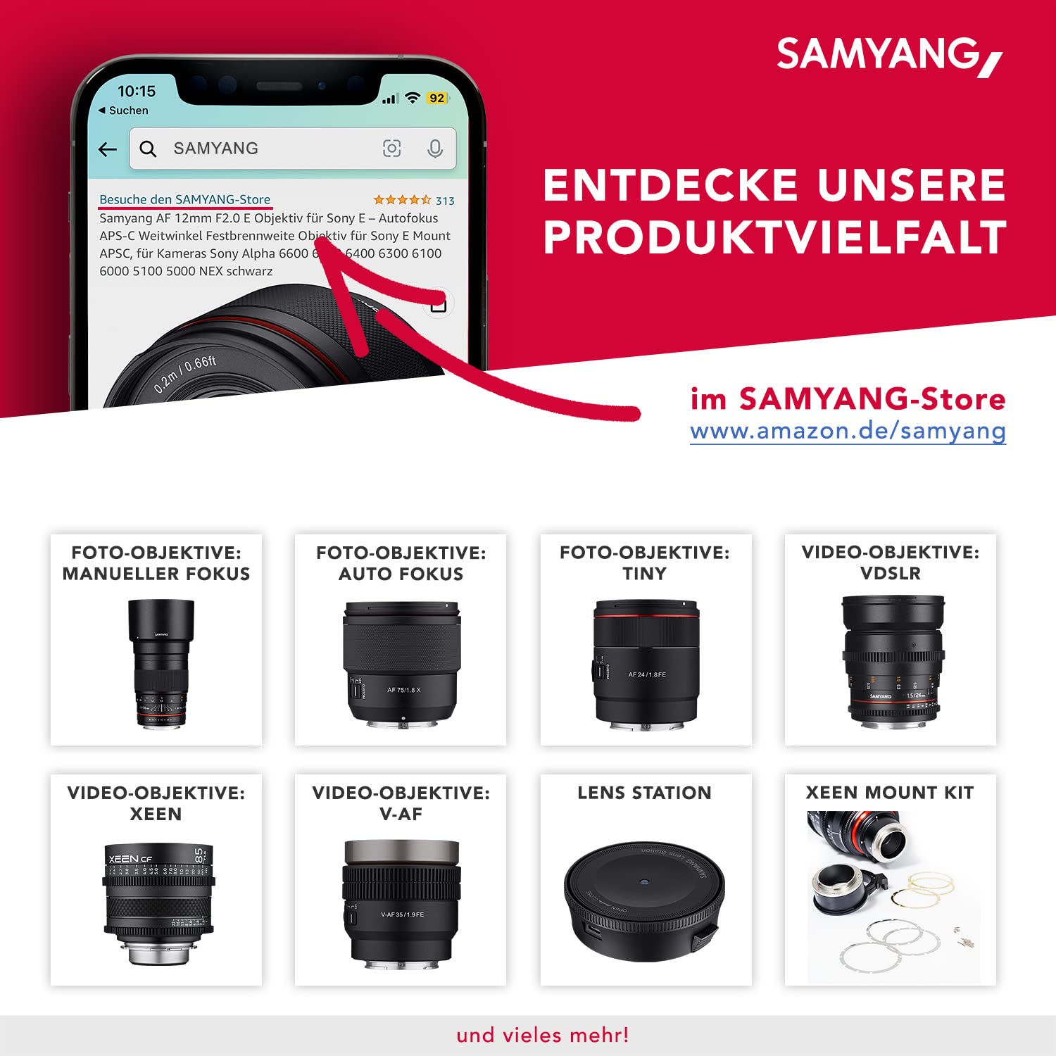 Samyang Lens Station für AF Sony E Objektive - Firmware-Update, Fokussierung und Blendenkalibrierung - Kompatibel mit Samyang E Mount Objektiven - Kompatibel mit Windows und Mac 7