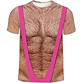 SightYoung Men St Patrick's Day Shirts,Pirate T-Shirt Men,Funny Mardi Gras Oktoberfest 3D Printed Graphic T-Shirt