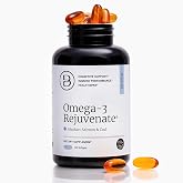BIG BOLD HEALTH Omega-3 Rejuvenate Wild Alaskan Fish Oil Supplement with PRMs ⎹ EPA, DHA, &amp; DPA Fatty Acids ⎹ Vitamins A and D to Support Immune Balance &amp; Brain Wellness (120 Softgels)