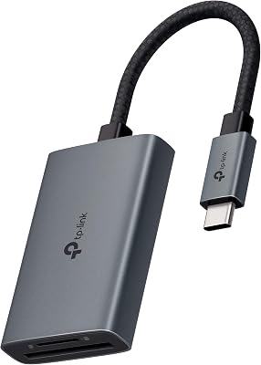 UA440C USB Type-C auf SD-Kartenleser, Plug und Play, 3 × Schnellere Datenübertragung, Unterstützt Speicherkarten bis zu 2 TB, Kompatibel mit Mac, Windows, iPadOS, iOS, Android und Linux