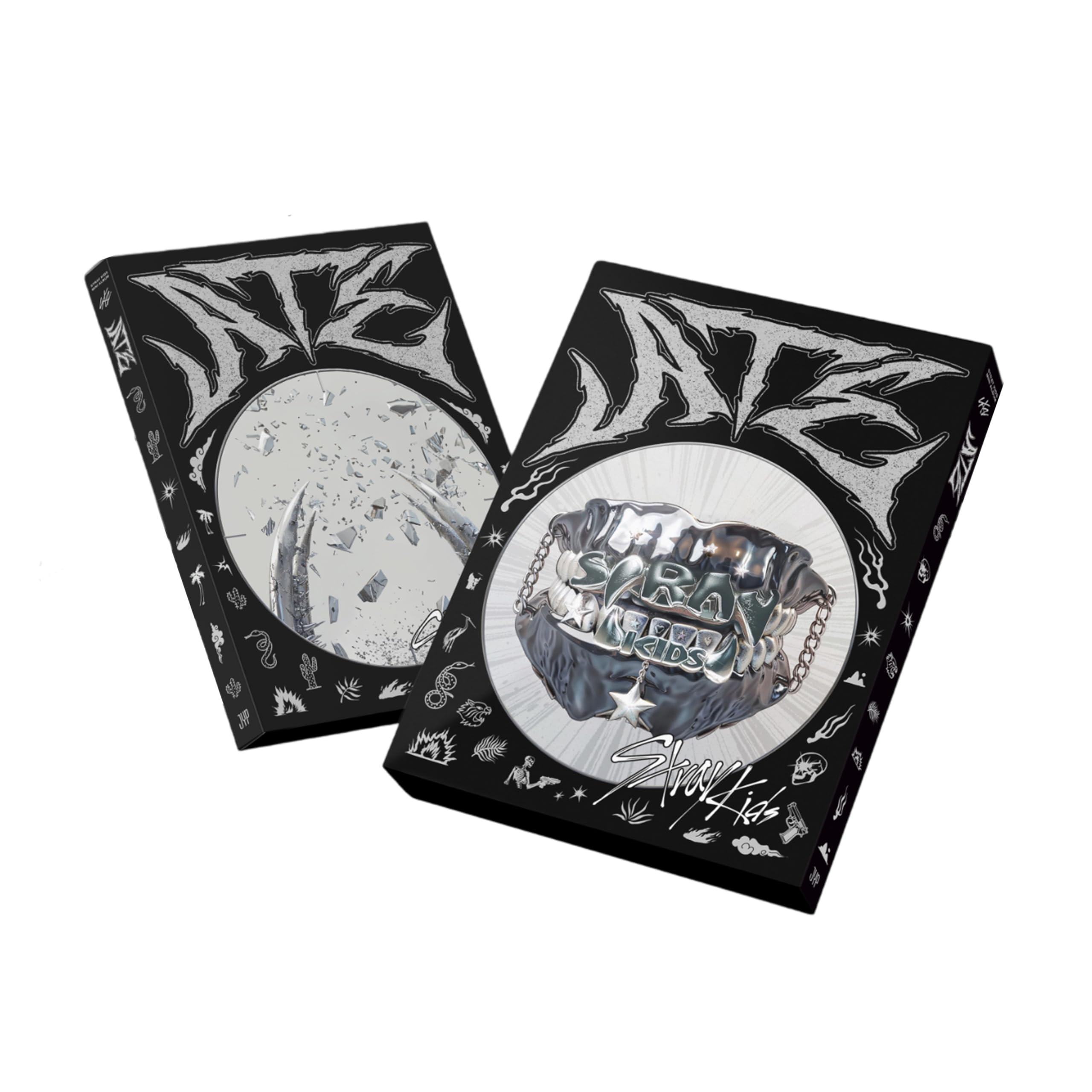 StrayKids [ATE] Photobook Random Version (Folded Poster, Stiker Pack, photocards) SKZ SKZOO