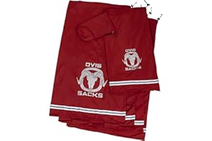 BlackOvis Ovis Sacks Ultralight Pro Hunting Reusable Game Bag Set - Hunting Meat Bags, Quarter Game Bags for Deer Meat, Antelope Meat & Sheep Meat