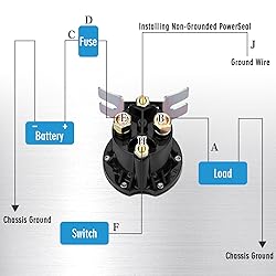 12v Starter Solenoid Switch Relay 4 Terminal