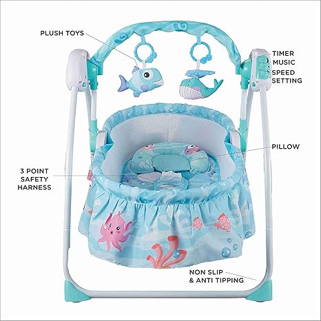 baby cradle automatic swing amazon