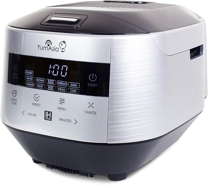 Yum Asia Bamboo Rice Cooker with Induction Heating (IH) and Ceramic