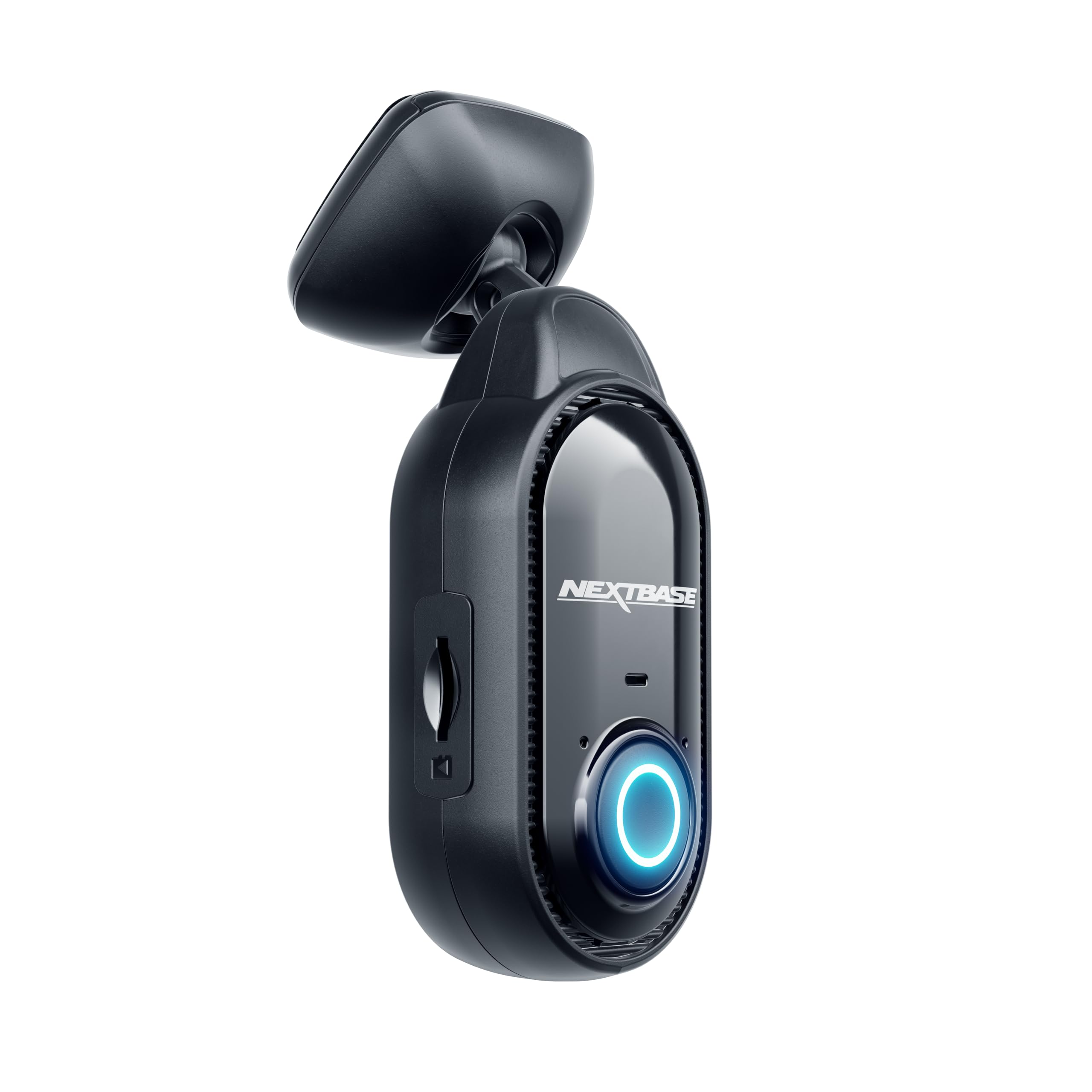 Nextbase Piqo 2K Dash Cam – Quad HD 1440p, Small Front Dashcam, 145° Ultra-Wide Lens, Voice Control, Bluetooth, WiFi, 10Hz GPS, Smart Parking - V2 APP UPDATE RELEASED