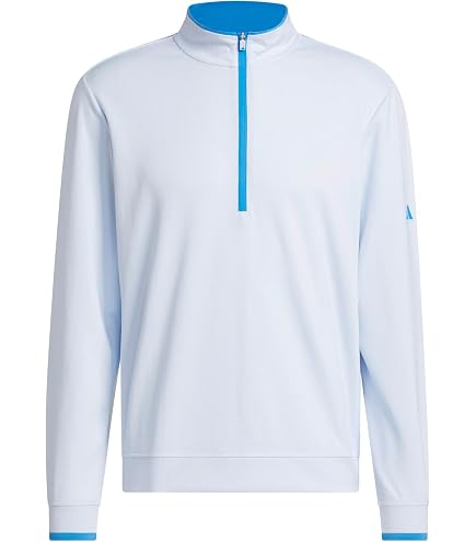 Amazon.com: Adidas Performance Texture Quarter-Zip Pullover L