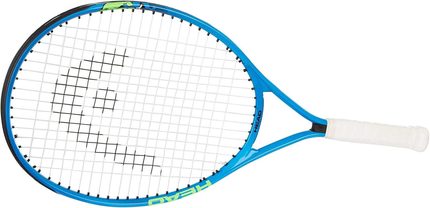 HEAD Speed Kids Tennis Racquet - Beginners Pre-Strung Head Light Balance Jr Racket - 25", Blue : Garden & Outdoor