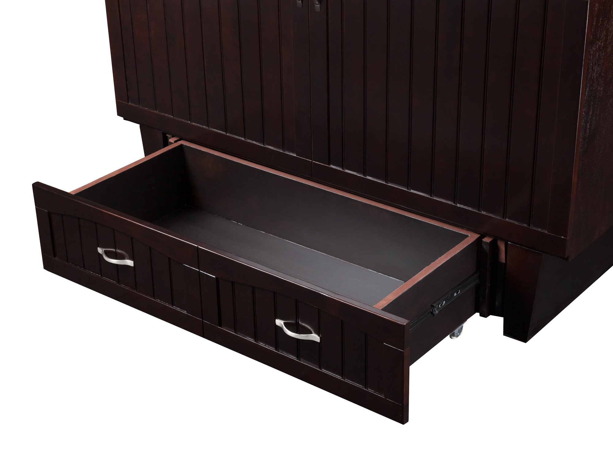 Atlantic Furniture Nantucket Murphy Bed Chest, Queen, Espresso