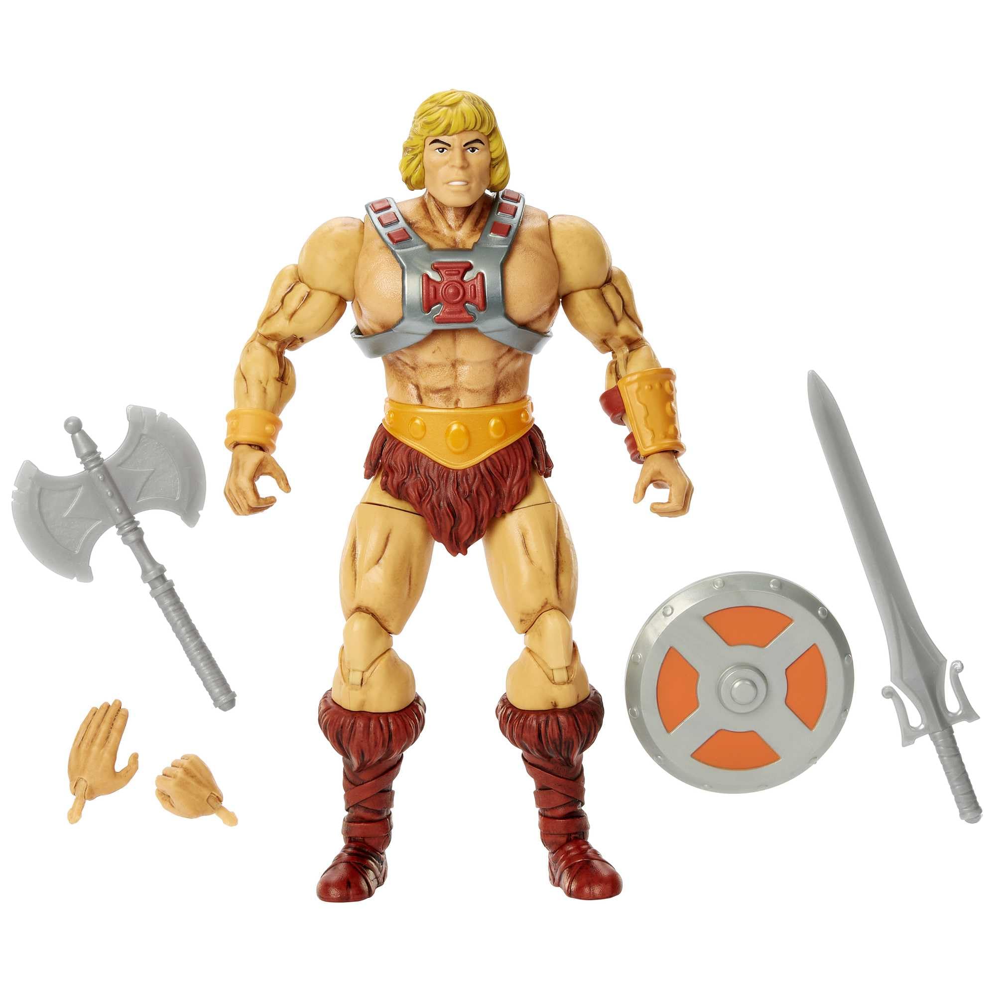 Masters of the Universe Masterverse 40th Anniversary Figure He-Man Action Figure with Accessories, 7-inch MOTU Collectible Gift — image 1