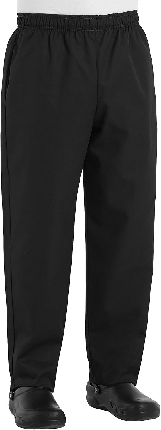 Chef Designs Men's Baggy Chef Pant at  Men’s Clothing store