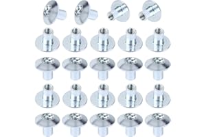 GDW Domed Head Nut Torx Barrel 5/16" Thread Cargo Trailer Door Latch - Cargo Trailer Door Hardware (24 Pack)