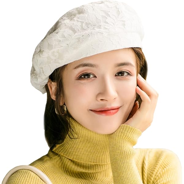 HUSSATOP Women Summer French Beret Lady Slouchy Crochet  display picture 1