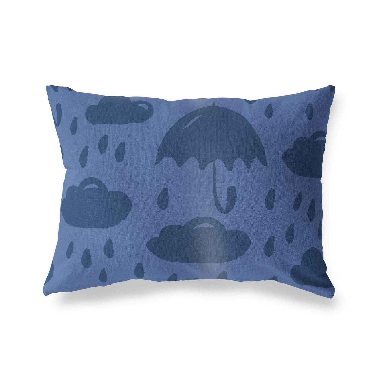 Bonamaison Decorative Cushion Cover Blue, Throw Pillow Covers, Home Decorative Pillowcases for Livingroom, Sofa, Bedroom, Size:35x50 Cm - Designed and Manufactured in Turkey