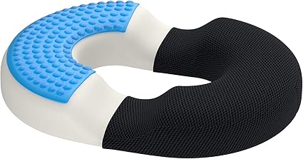Amazon Com Bonmedico Firm Orthopedic Donut Pillow Memory Foam