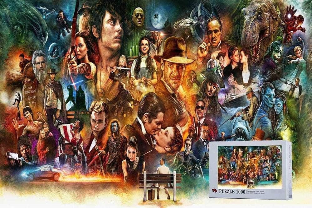 Classics Movie Poster The 80s 90s Wooden Jigsaw Puzzles1000 Pieces