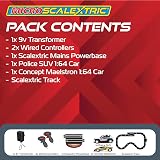 Scalextric Micro Car Race Track Set Law Enforcer 4+ Mains Powered view 8