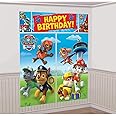 American Greetings Nickelodeon, Paw Patrol Scene Setter Wall Decorations for unisex-children, 5-Count