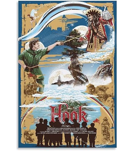 Amazon.com: Hook Movie Poster Print (27 x 40): Posters & Prints
