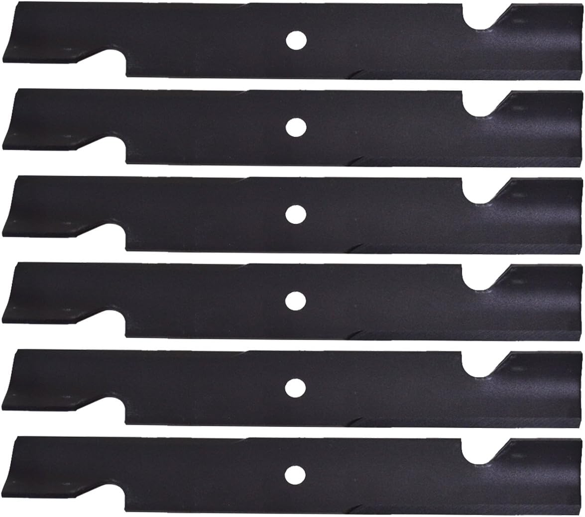 6PK Oregon 91-622 Mower Blades Replacement for Scag/Encore/Deere 363291, 481707, 482462, 48108, 481707, 481711, 48185, 482462, 482878, 482961, AM104490, PT8721, TCU35393, TCU37208, 363055, 390665