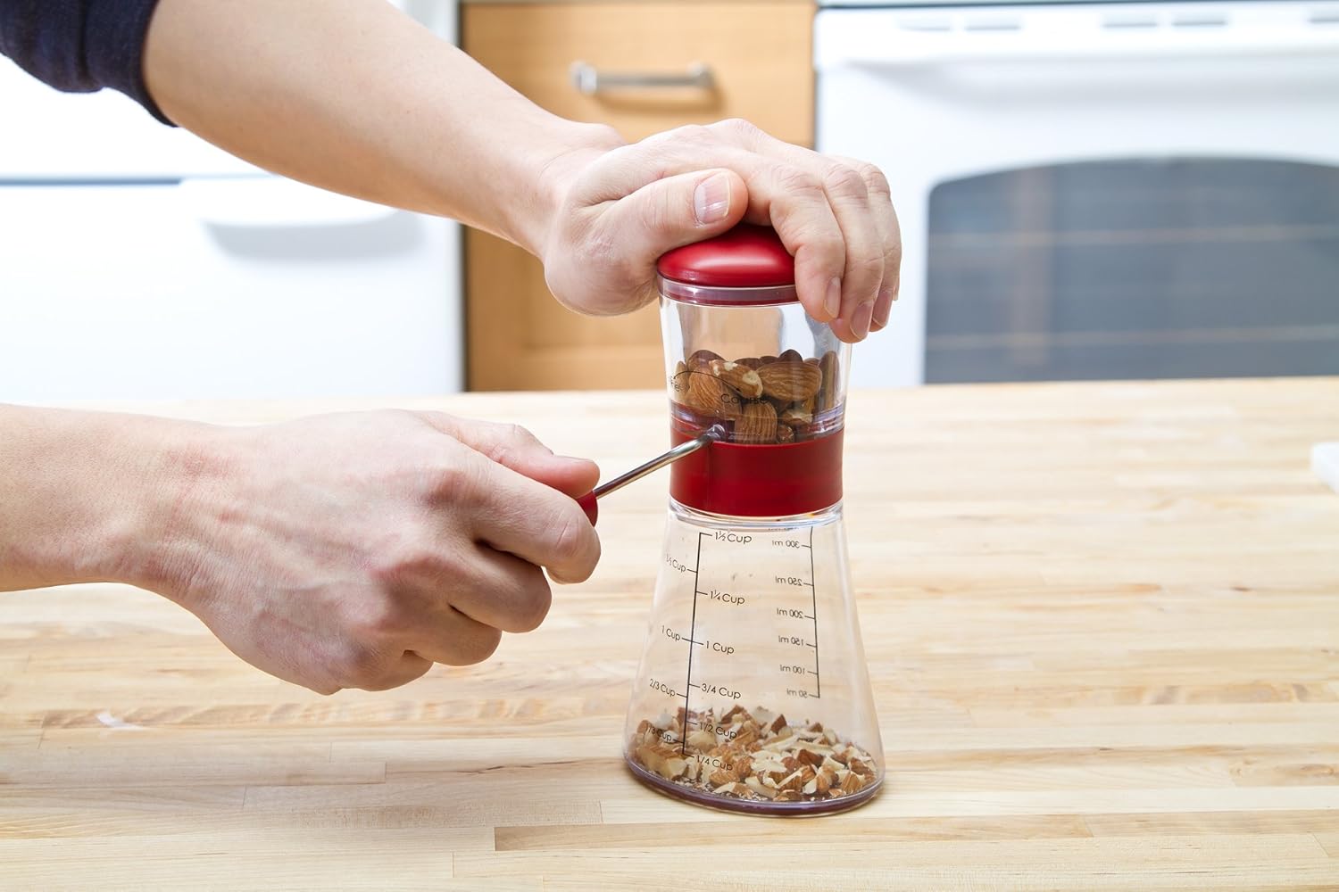 Prepworks by Progressive Nut Chopper with Non-Skid Base: Nut Crackers: Kitchen & Dining