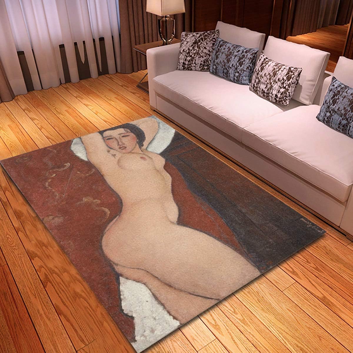 rouihot Non-Slip Area Rug 2'7