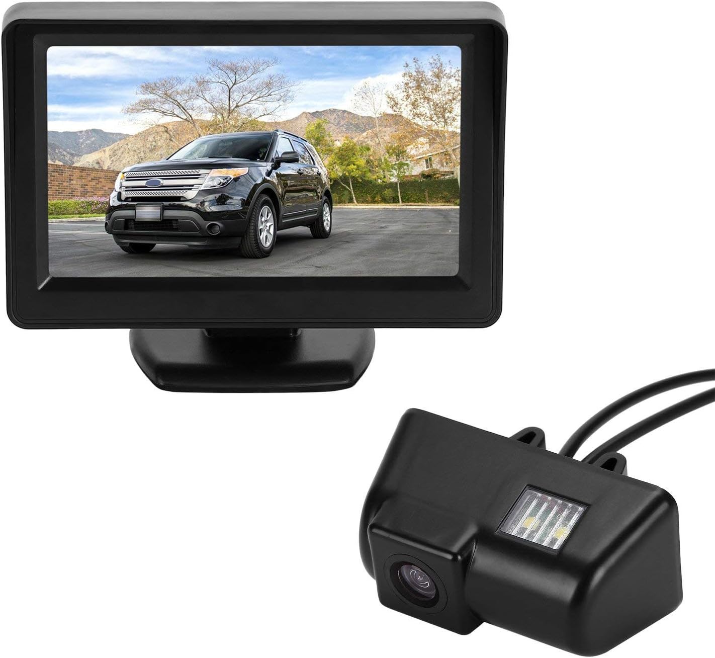 Transit Rear Camera Kit HD Reversing Camera with 4.3” inch Monitor Display for Transit/Transit ...