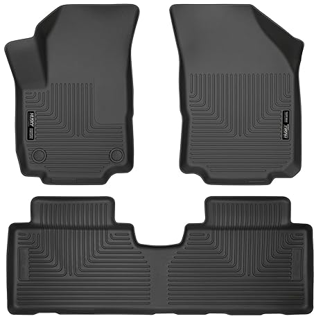 Husky Liners 99131 Black Weatherbeater Front 2nd Seat Floor Liners Fits 2018 20 Chevrolet Equinox