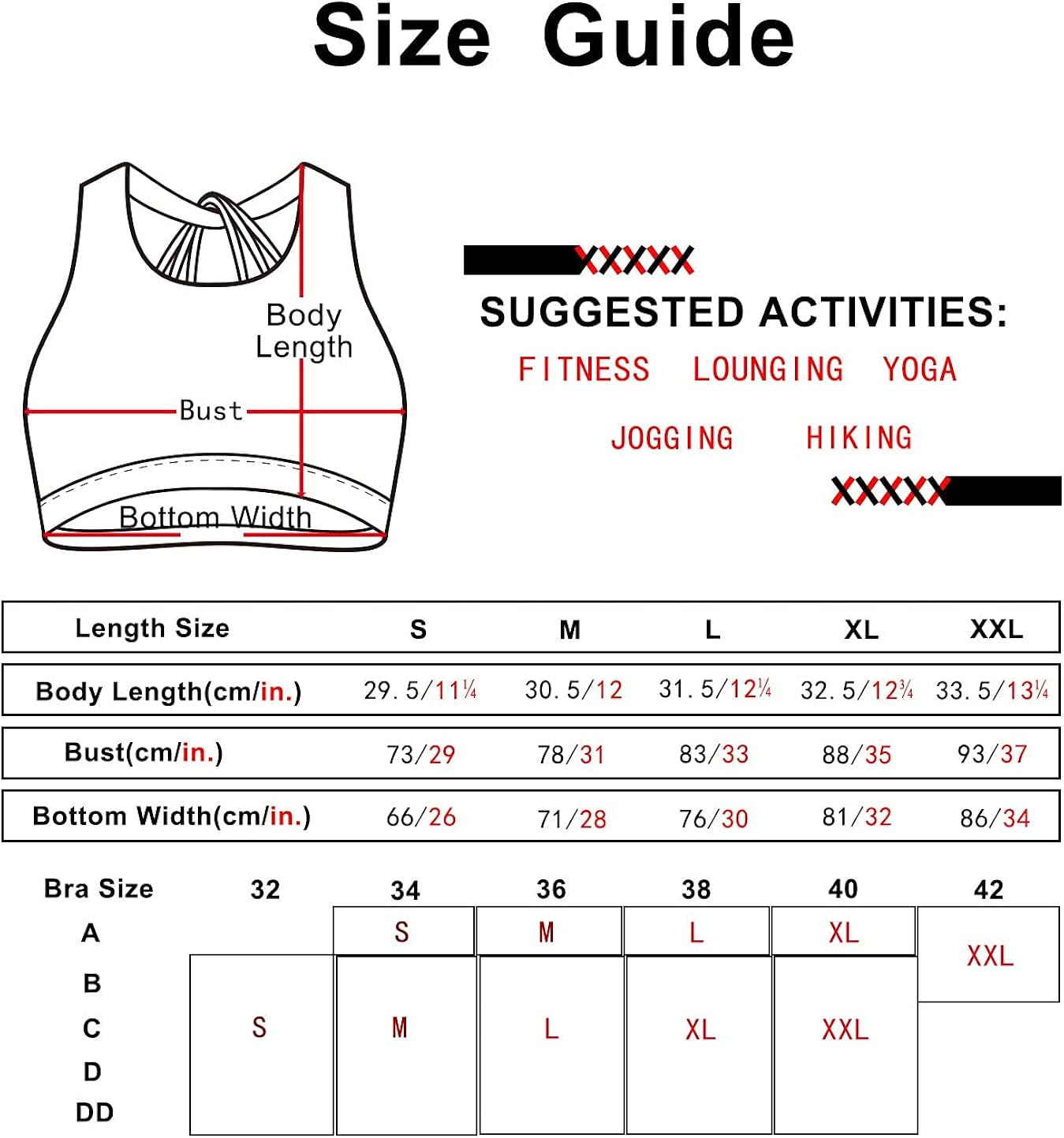 icyzone Padded Strappy Sports Bra Yoga Tops Activewear Workout Clothes for Women at  Women’s Clothing store