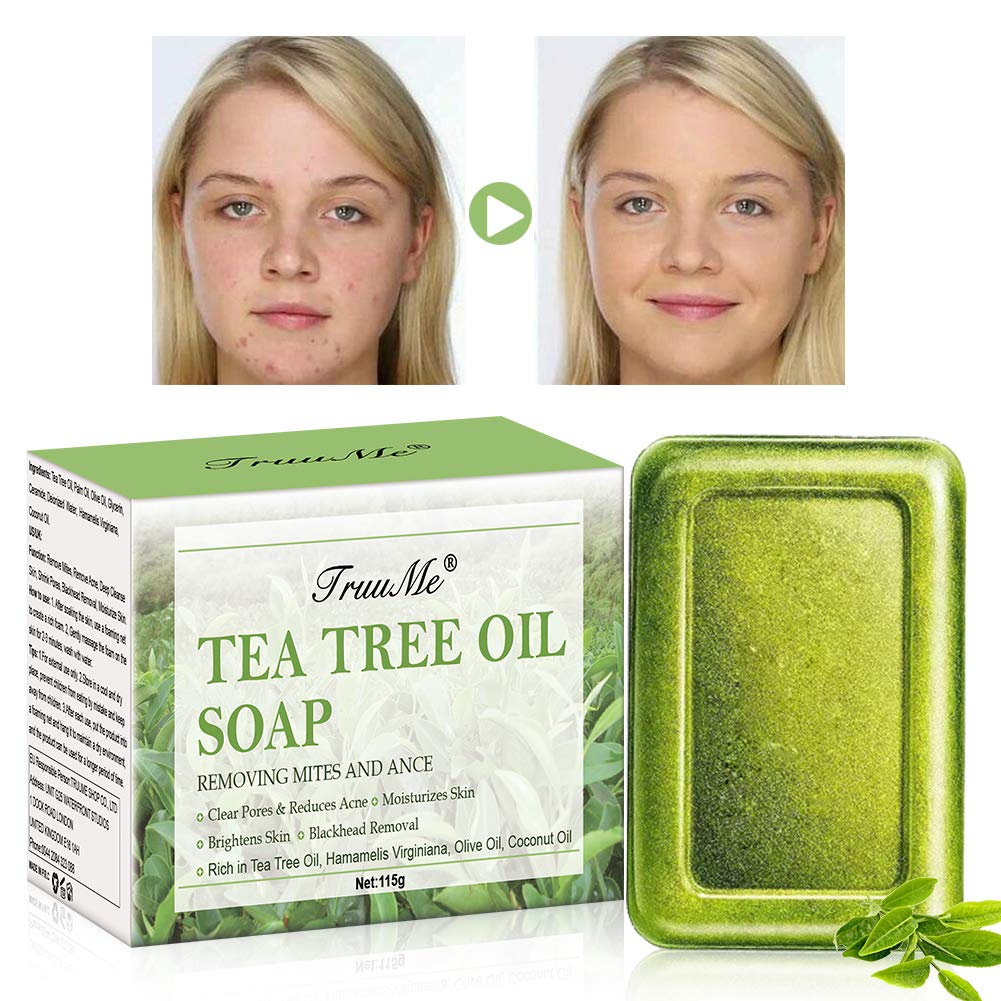 Tea Tree Oil Soap, Acne Soap, Facial 