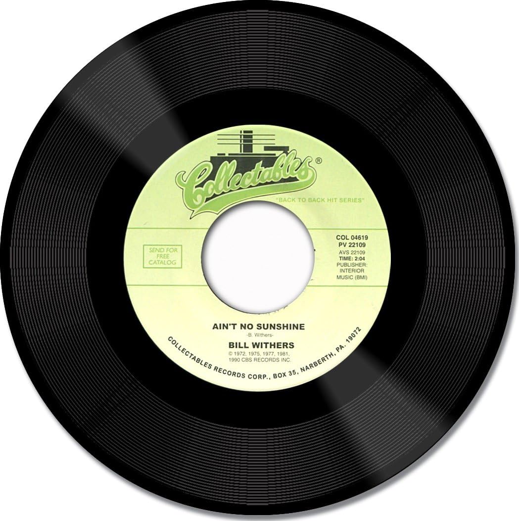 Ain't No Sunshine / Use Me 45RPM 7" Single