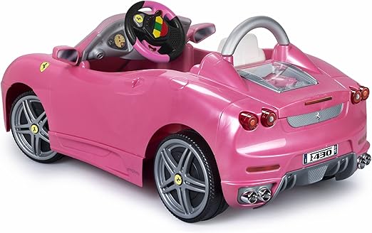 carro electrico ferrari rosa