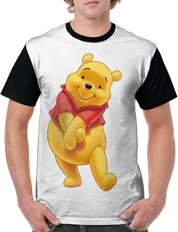 Amazon Co Jp かっこいい カジュアル お洒落 オールマッチスタイル メンズ 半袖 くまのプーさん67 人気 Tシャツ 丸首ネックデザイン スポーツ カスタマイズ可能 吸汗速乾 3d個性的 夏服 おもしろ Tシャツトップス 服 ファッション小物