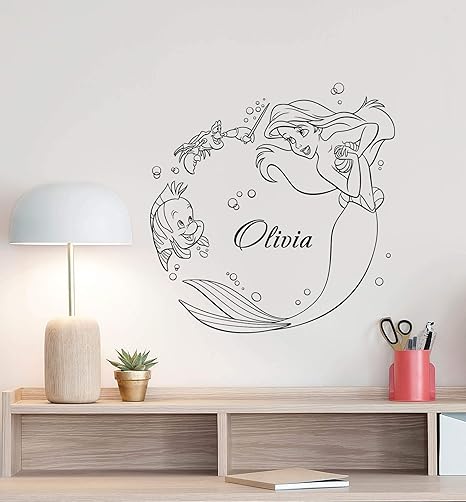 little mermaid nursery decor