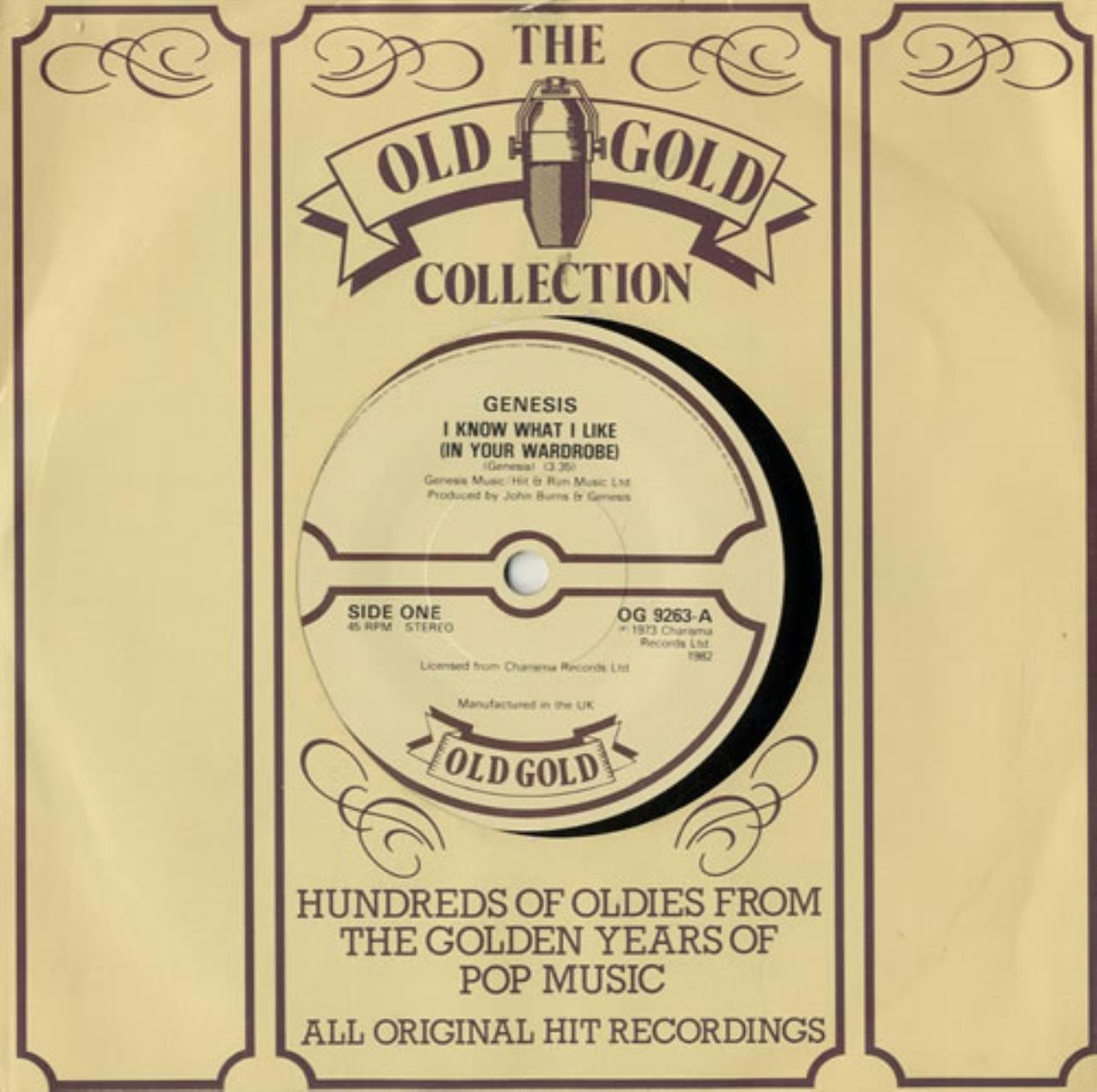 Genesis I Know What I Like In Your Wardrobe Amazon Com Music