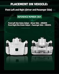 SCITOO 19B2690 19B2691 Disc Brake Calipers Assembly