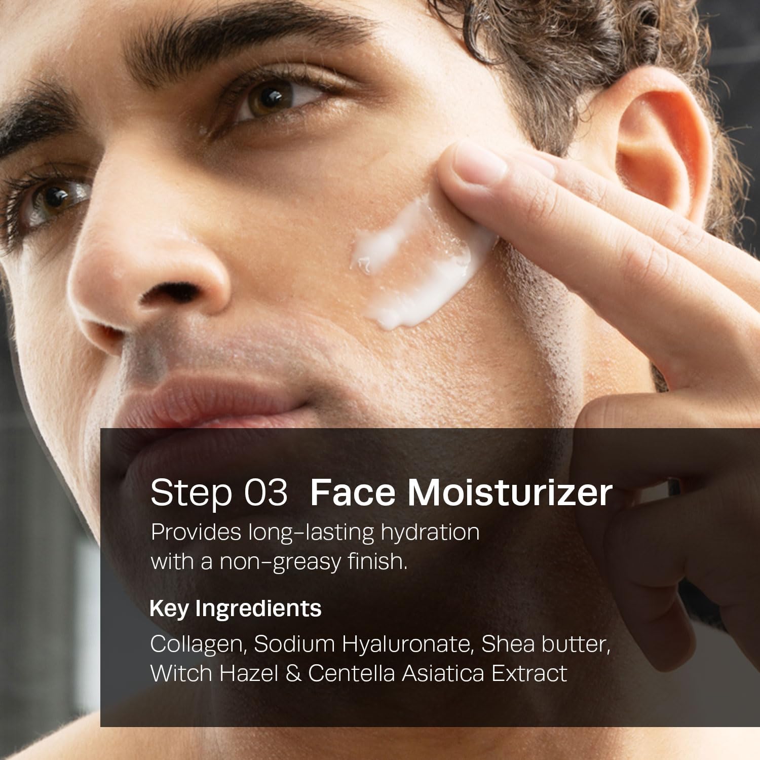 HommeFace Men’s Daily Trio 3-Step Daily Routine Set with Face Wash, Herbal Spray Toner & Moisturizer - Korean Skincare Technology with CICA, Tea Tree Leaf & Witch Hazel Extracts, for All Skin Types