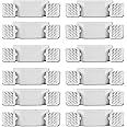 12 Pack Commercial LED Emergency Lights Fixture, Emergency Light with Battery Backup, Emergency Lights for Business Home power Failure, Two Adjustable Head Emergency Lighting, Hardwired 120-277V
