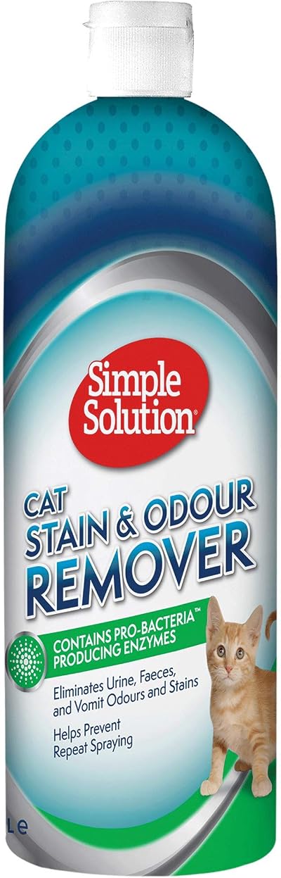 Simple Solution Cat Stain & Odour Remover Enzymatic Cleaner 1 Litre