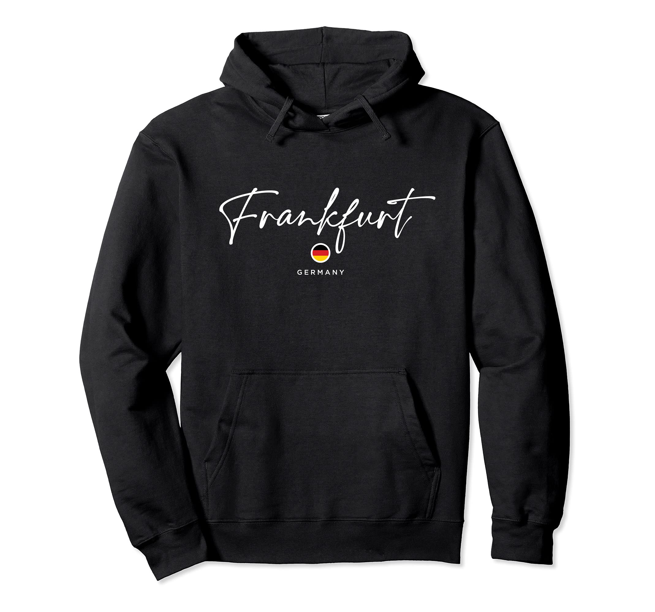 Frankfurt Germany Flag Pullover Hoodie