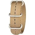 BERTUCCI DX3 B-159 Coyote w/Black Dash 22mm Nylon Watch Band