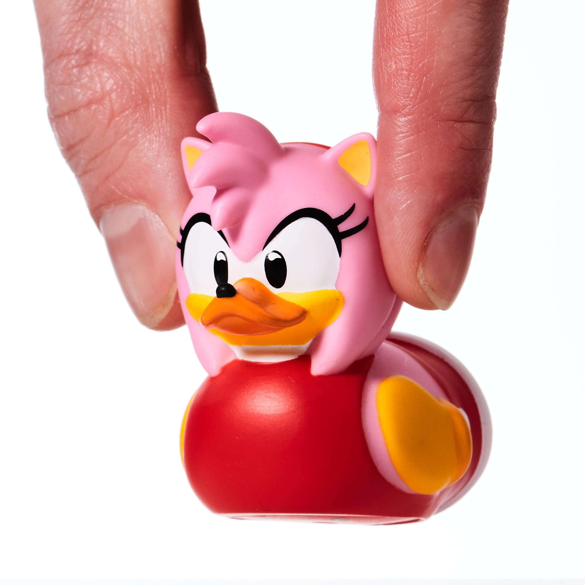 TUBBZ Mini Amy Rose Collectible Vinyl Rubber Duck Figure - Official Sonic the Hedgehog Merchandise - Kids TV, Movies & Video Games