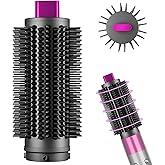 YTCHYYSK Upgraded Round Volumizing Brush Attachment for Dyson Airwrap HS01/05/08, Round Brush for Dyson Air wrap Accessories for Straighten Dry Curls Add Volume, Rose