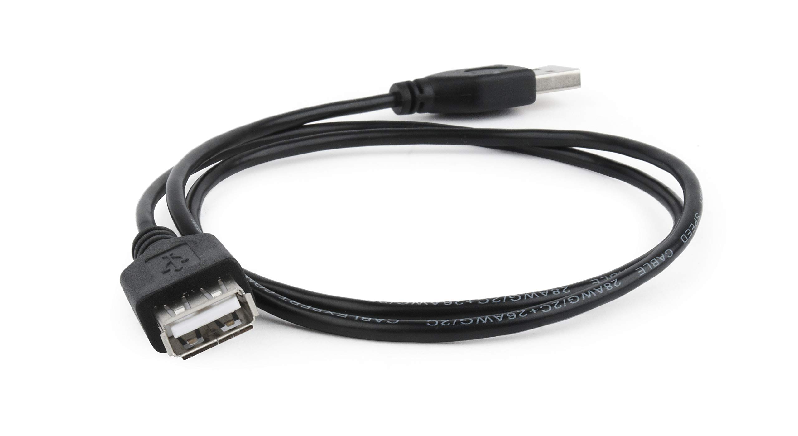 DragonTrading 1 Metre USB 2.0 A Male to A Female Extension Lead for Printers, Scanners and Other USB Devices