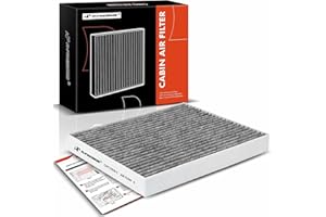 A-Premium Cabin Air Filter with Activated Carbon Compatible with Hyundai Elantra 2017-2020, Accent 2018-2022, Elantra GT 2018-2020 & Kia Forte 2019-2023, Forte5, Rio 2018-2023 - Replace# 97133-F2000