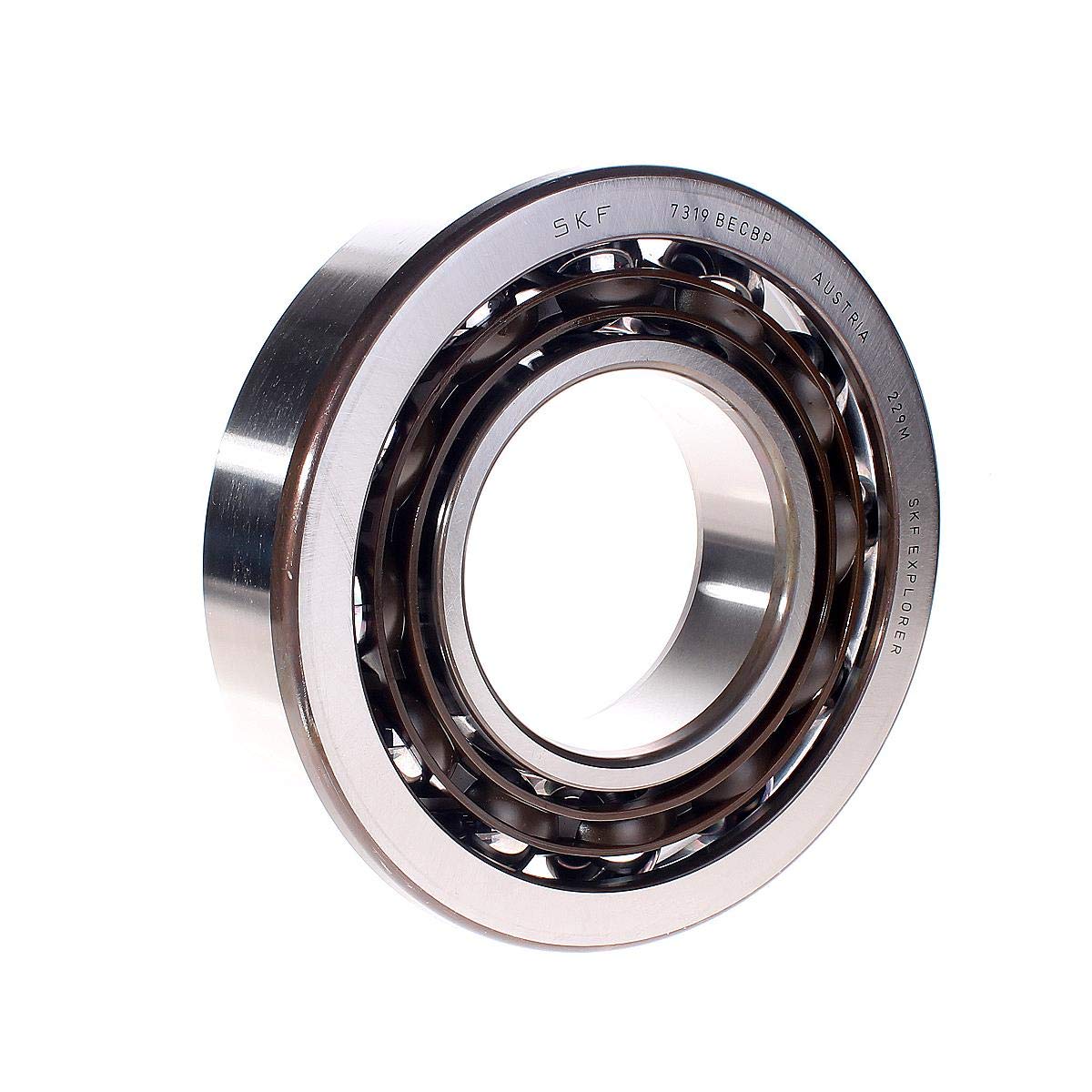 SKF 7319 BECBP Angular Contact Radial Ball Bearing, steel