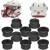10Pcs Bladder Valve Screws for Riddell Speedflex &amp; Speed Lcon Helmet, Full Set of High Impact Resistant Valve Caps Replacement for Football Helmets,Football Helmet Repair Kit