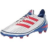 adidas Mens Gamemode Firm GroundArtificial Grass Soccer Cleats Cleated, Firm Ground - White