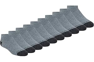Skechers boys Skechers Boys' 10 Pack No Show SocksRunning Socks